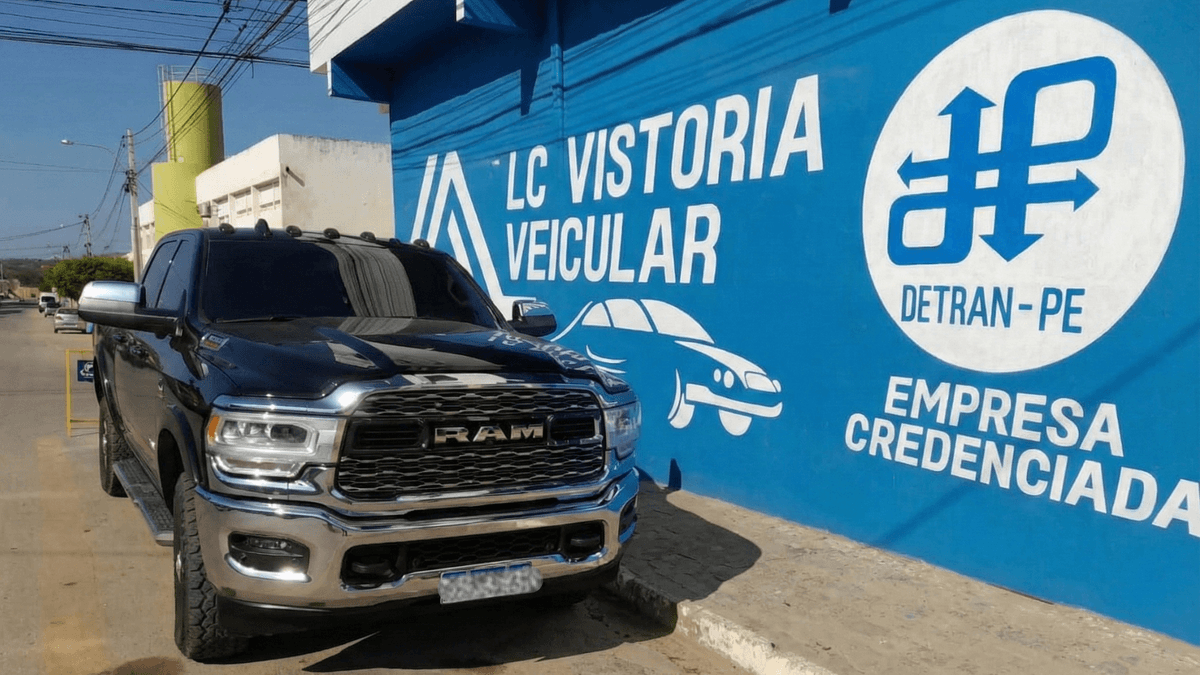 Carro para vistoria